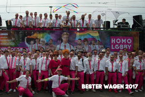 Die HOMOLOBBY von Herzenslust: Bester Wagen beim ColognePride 2017